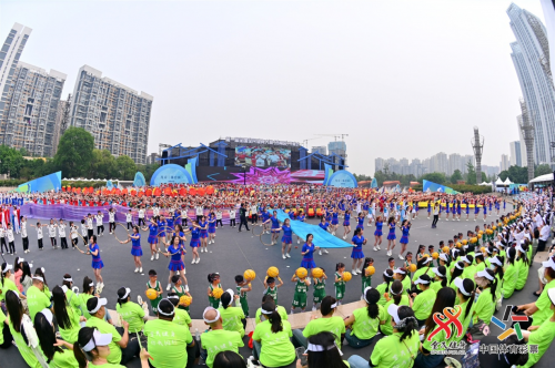 “全民健身 你我同行”第一届全国全民健身大赛（西南区）开幕式在温江举行