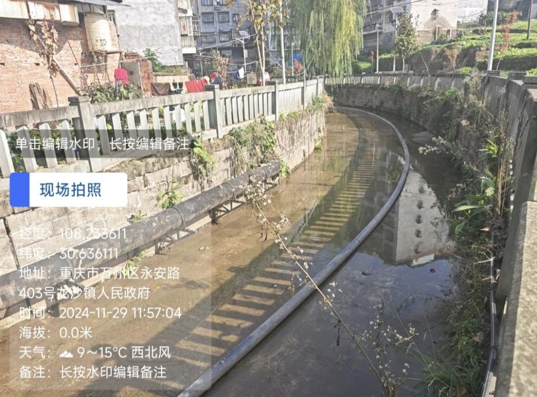 2024年11月现场照片。重庆市生态环境局供图