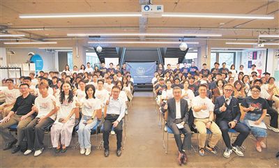 同济大学德国柏林暑期营在同济经管中德中心（柏林）举行开营仪式。照片由同济大学提供