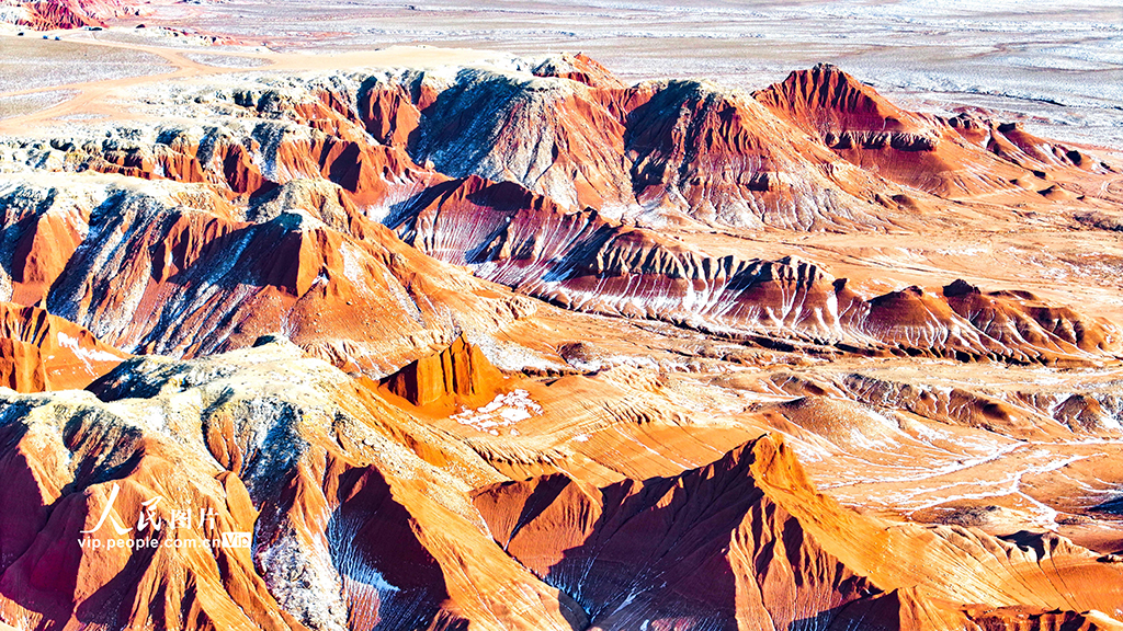 冬日的红崖台地