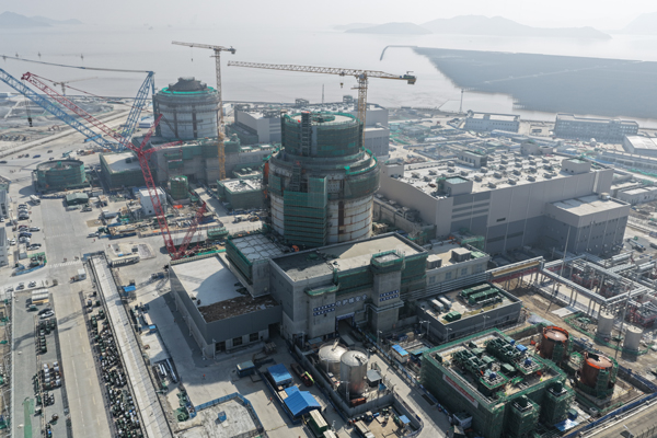 三门核电3号机组一回路水压试验成功。受访者供图