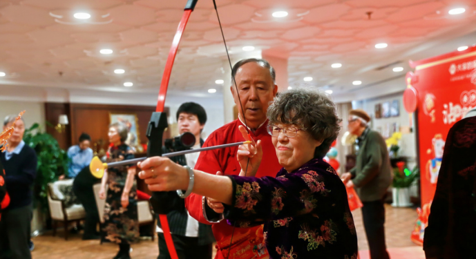 天津泰安道城心社区“新春家年华”现场。主办方供图