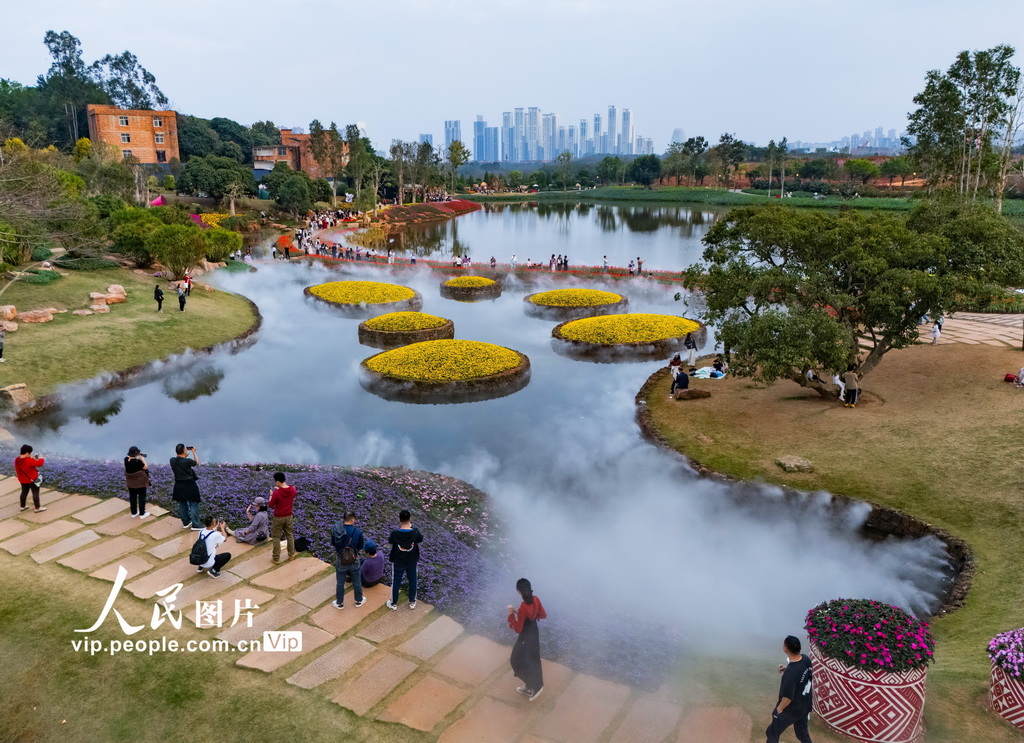 广西南宁：踏青赏花 乐享假日