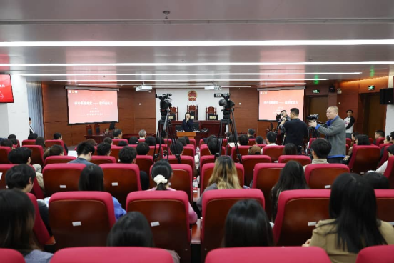 活动现场。校方供图