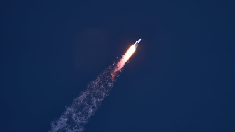 力箭二号运载火箭首飞成功。中科宇航供图