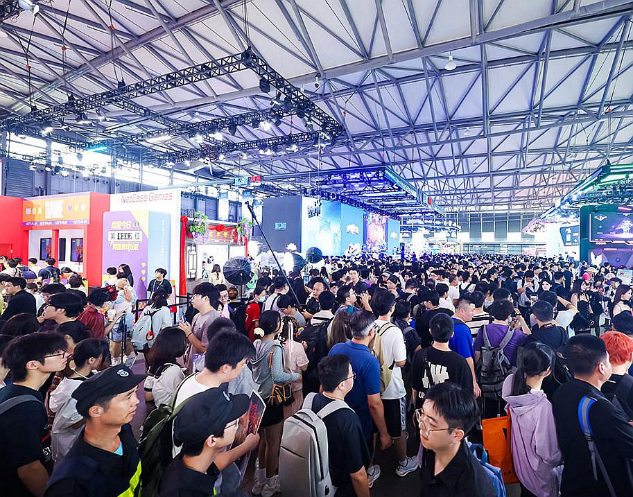 2026年中国国际数码互动娱乐展览会(ChinaJoy)现场。主办方供图