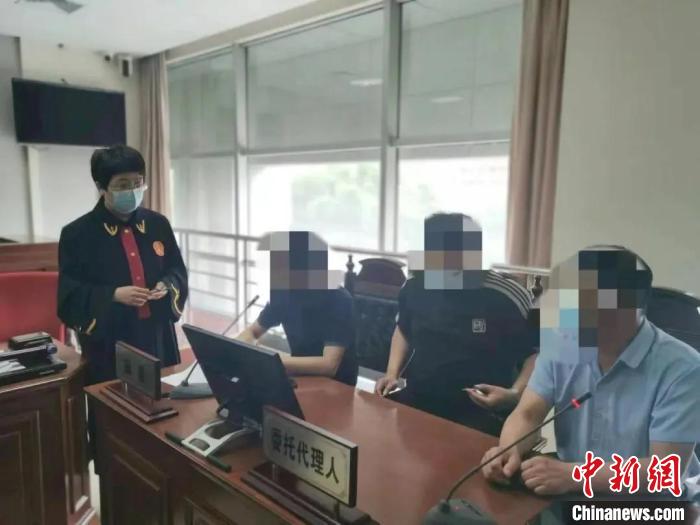 天津蓟州法院用“线上+线下”开庭方式一次调解九起融资合同纠纷案 天津蓟州法院供图