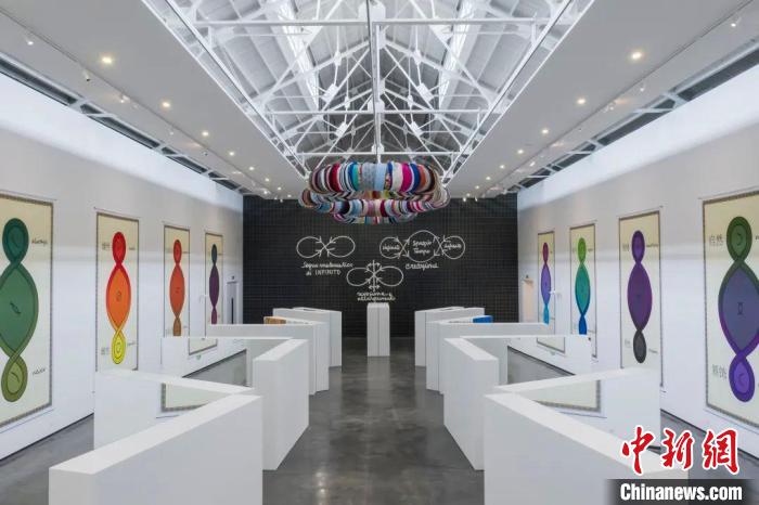 “米开朗基罗·皮斯特莱托个展：生命的公式”展览现场 上海市文旅局供图