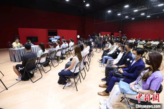 　2022年TVB艺员训练班。TVB提供