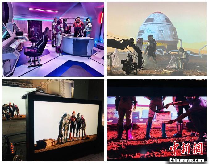 《皮皮的火星梦》科幻特效电影剧照。　中国科技馆 供图