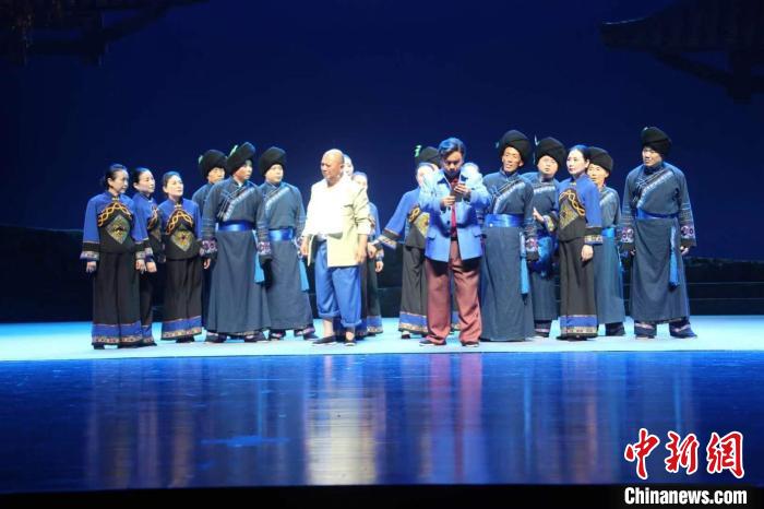 《本色》剧照。　来凤县南剧传习研究所 摄