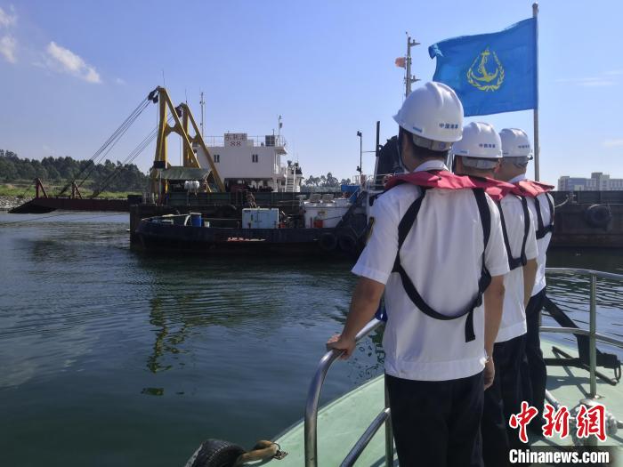 惠州海事局落实防台措施 惠州海事局供图 惠州海事局落实防台措施 惠州海事局供图
